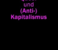 Queer und (Anti-)Kapitalismus (Politik)