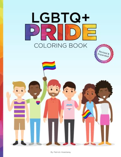 LGBTQ+ Pride Coloring Book