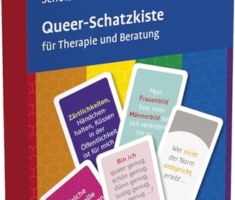 Queer-Schatzkiste für Therapie und Beratung: 120 Karten für die Arbeit mit Jugendlichen und Erwachsenen. Mit 20-seitigem Booklet in stabiler Box, Kartenformat 5,9 x 9,2 cm (Beltz Therapiekarten)