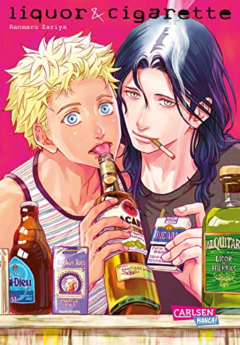 Liquor & Cigarette: Humorvoller Yaoi-Einzelband um einen Trinkwettberwerb mit romantischen Folgen
